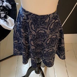 Blue Skirt